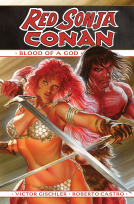 book cover for Red Sonja / Conan
