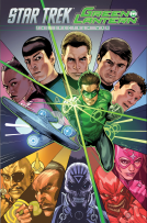 book cover for Star Trek/Green Lantern, Vol. 1: The Spectrum War