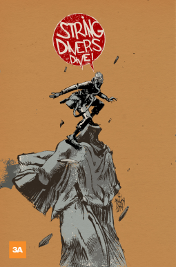 book cover for String Divers