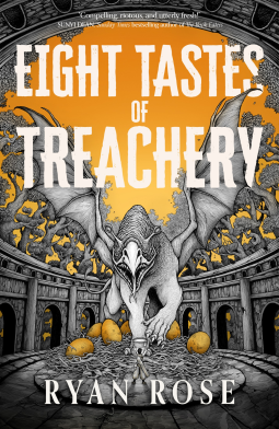 book cover for Eight Tastes of Treachery