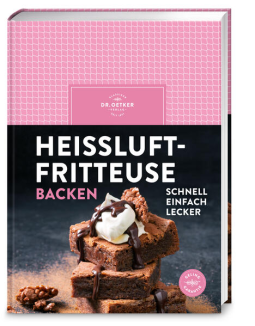Buchcover für Heißluftfritteuse backen