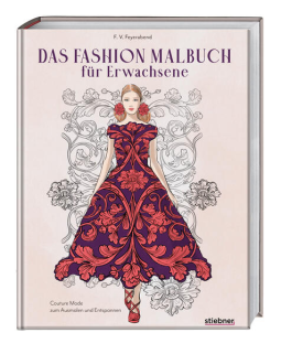 Buchcover für Das Fashion Malbuch für Erwachsene