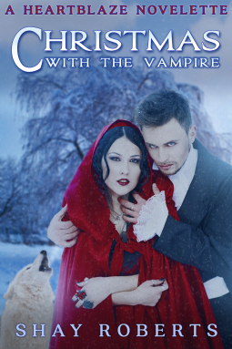 book cover for Christmas with the Vampire