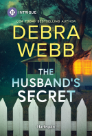 book cover for The Husband's Secret