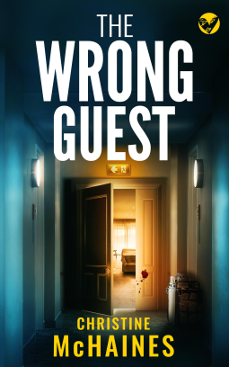 book cover for The Wrong Guest
