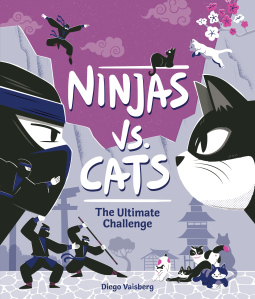 book cover for Ninjas Vs. Cats