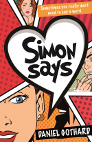book cover for Simon says