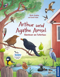 Buchcover für Arthur & Agathe Amsel - Abenteuer am Futterhaus