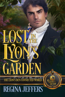 book cover for Lost in the Lyon's Garden