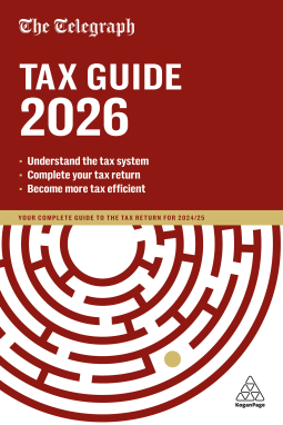 book cover for The Telegraph Tax Guide 2026