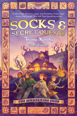 book cover for Socks & Secret Quests