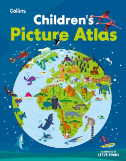 book cover for Children’s Picture Atlas