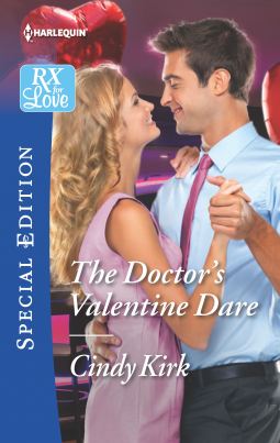 book cover for The Doctor's Valentine Dare