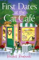 book cover for First Dates at the Cat Cafe