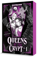 book cover for Queens of the Crypt, Vol 1: A Graphic Novel