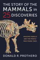 book cover for The Story of the Mammals in 25 Discoveries