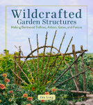 book cover for Wildcrafted Garden Structures