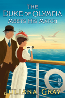 book cover for The Duke of Olympia Meets His Match