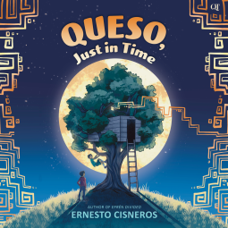 book cover for Queso, Just in Time