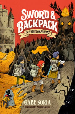 book cover for Sword and Backpack: The Three Companions