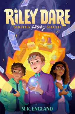 book cover for Riley Dare: Slightly Witchy Sleuth