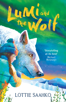 book cover for Lumi and the Wolf