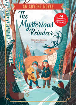 book cover for The Mysterious Reindeer