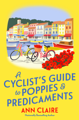 book cover for A Cyclist’s Guide to Poppies & Predicaments
