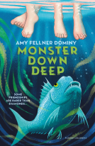 book cover for Monster Down Deep