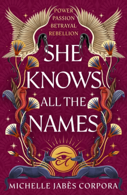 book cover for She Knows All the Names