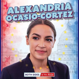 book cover for Alexandria Ocasio-Cortez