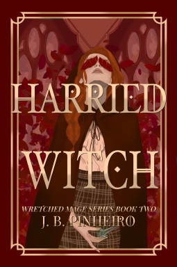 book cover for Harried Witch