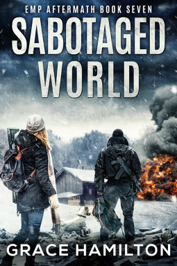book cover for Sabotaged World
