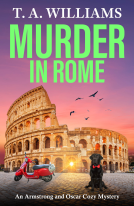 book cover for Murder in Rome