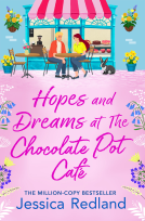 book cover for Hopes and Dreams at The Chocolate Pot Café