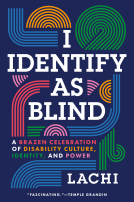book cover for I Identify as Blind