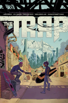 book cover for The Trap