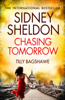 book cover for Sidney Sheldon’s Chasing Tomorrow
