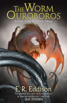 book cover for The Worm Ouroboros