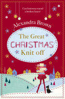 book cover for The Great Christmas Knit Off