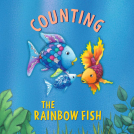 book cover for The Rainbow Fish: Counting