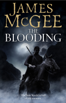 book cover for The Blooding
