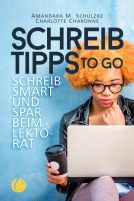 Buchcover für Schreibtipps to go
