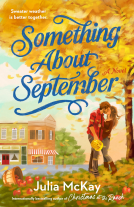 book cover for Something About September