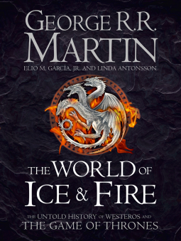 book cover for The World of Ice and Fire