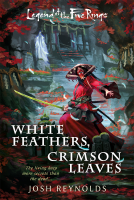book cover for White Feathers, Crimson Leaves