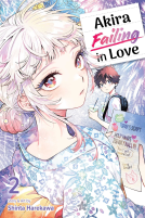 book cover for Akira Failing in Love, Vol. 2