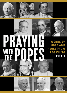 book cover for Praying with the Popes