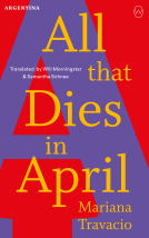 book cover for All That Dies in April