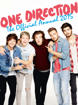book cover for One Direction: The Official Annual 2015